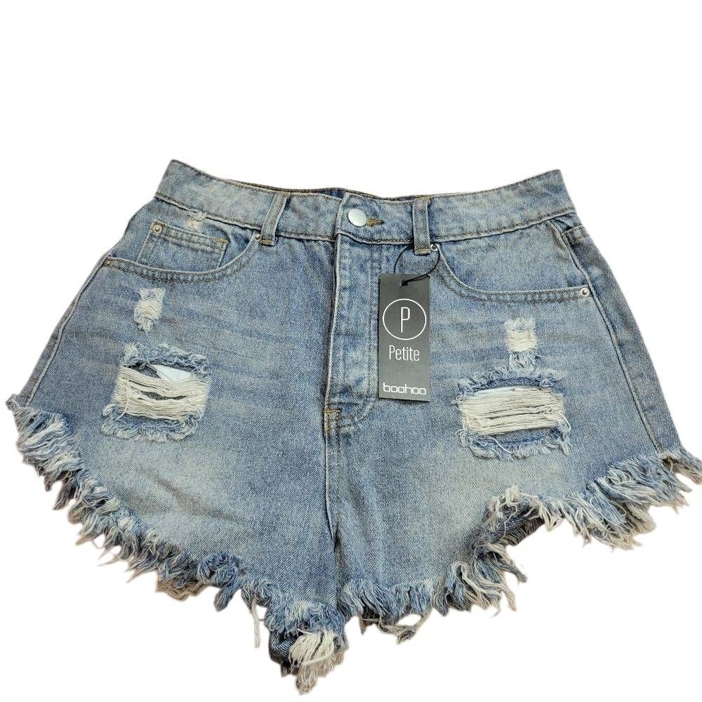 Boohoo high waist shorts 6